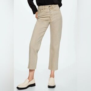 Havana Cropped Straight Jeans